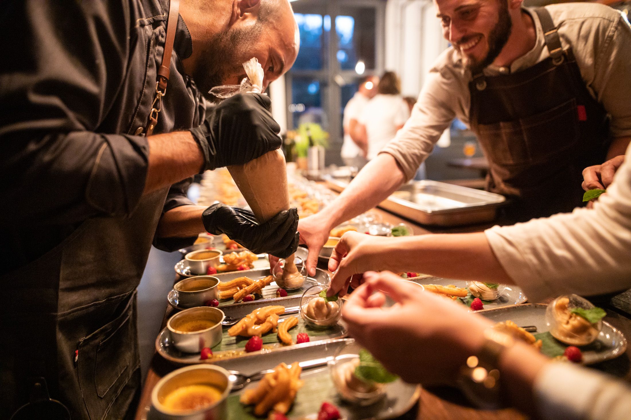 Ansprechendes Buffet im AK Premium Tourer