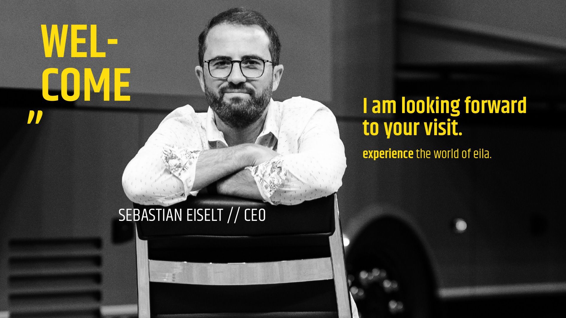 Sebastian Eiselt is looking forward to meeting you!
