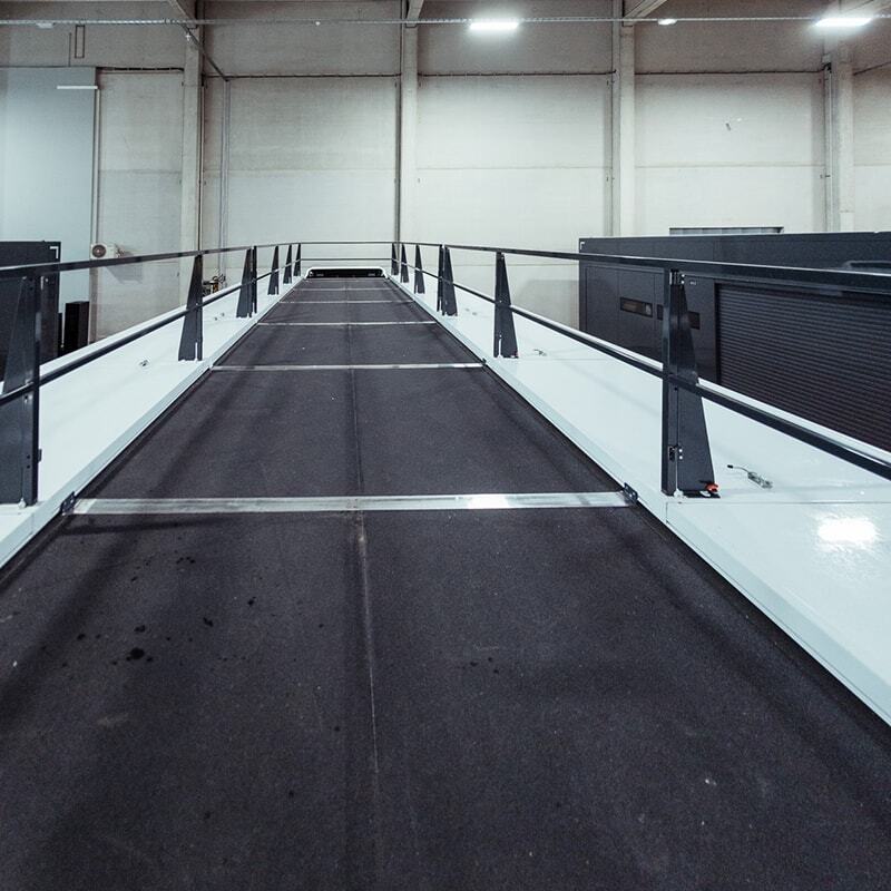 Touchdown Räumliche Ausstattung